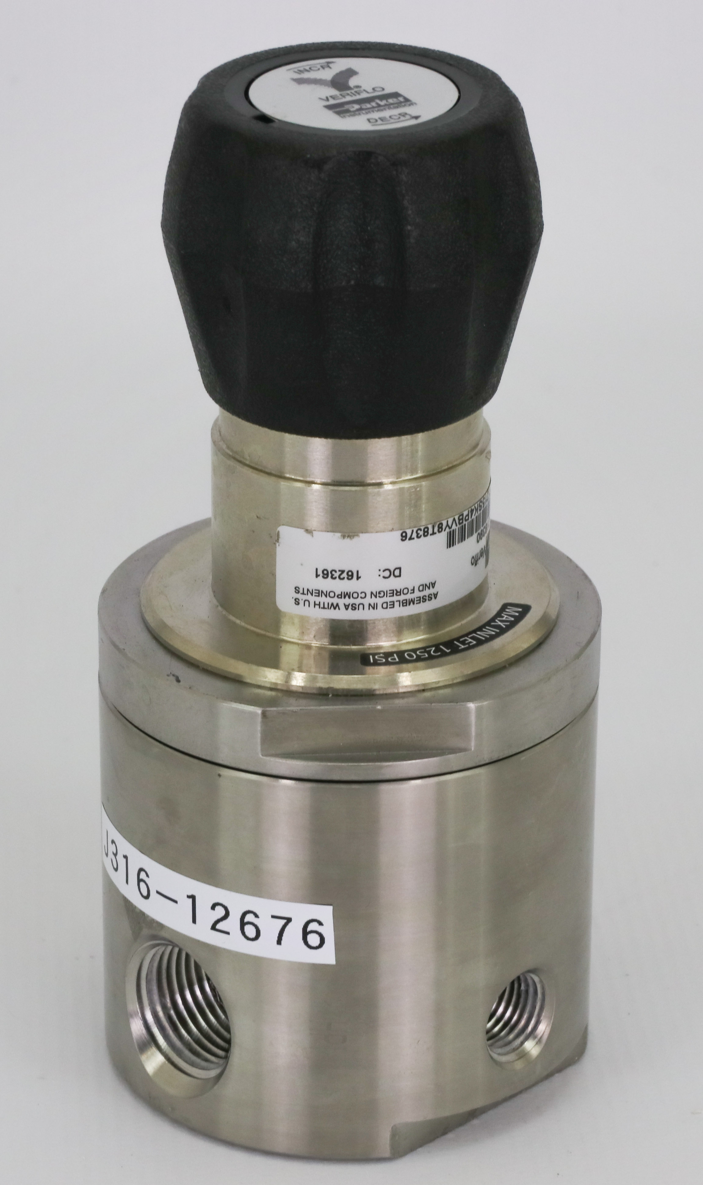 12676 VERIFLO PRESSURE REGULATOR, P/N: 54018390